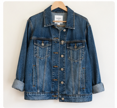Photo d'une veste en jean